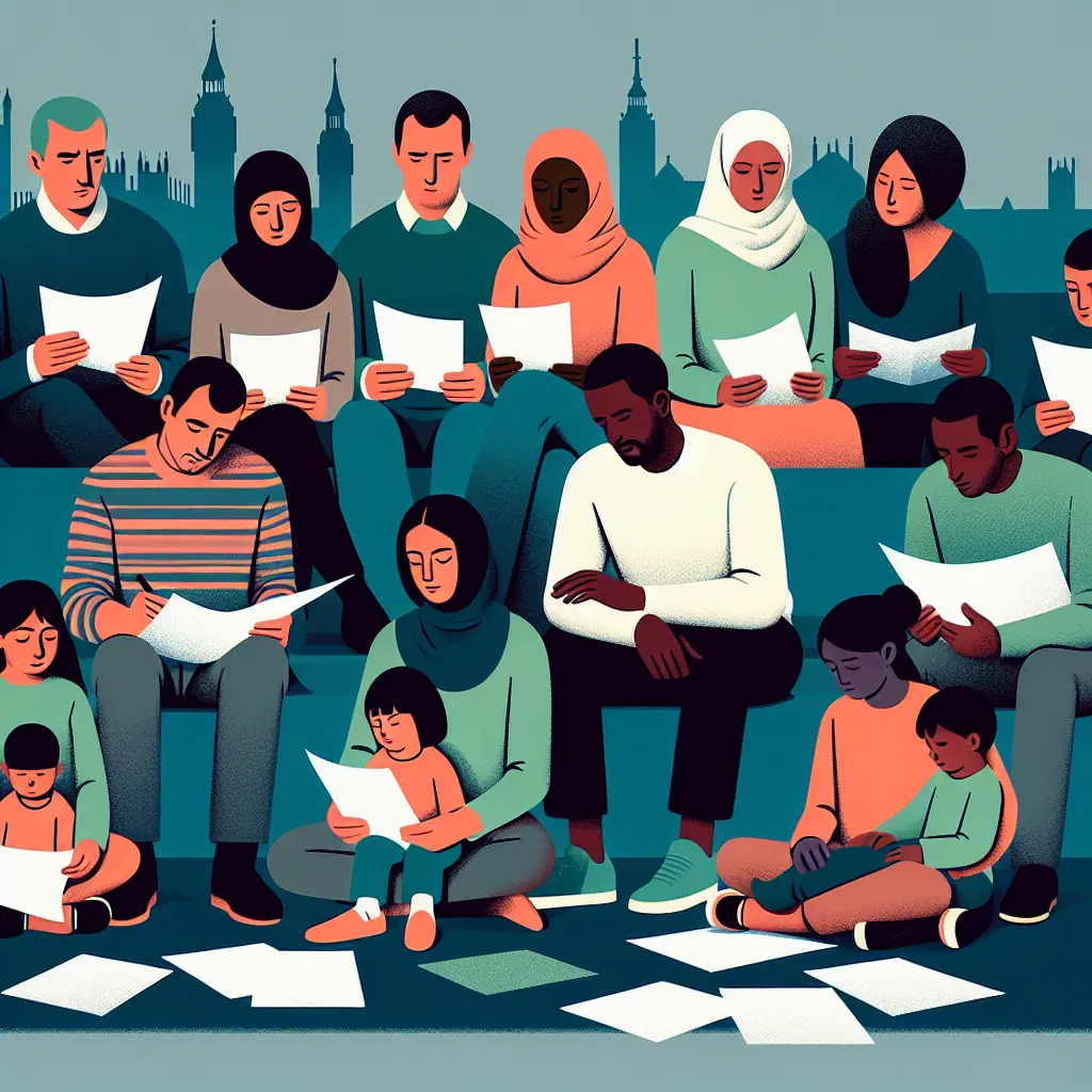Representation of Navigating the UK Visa Application Process for Families