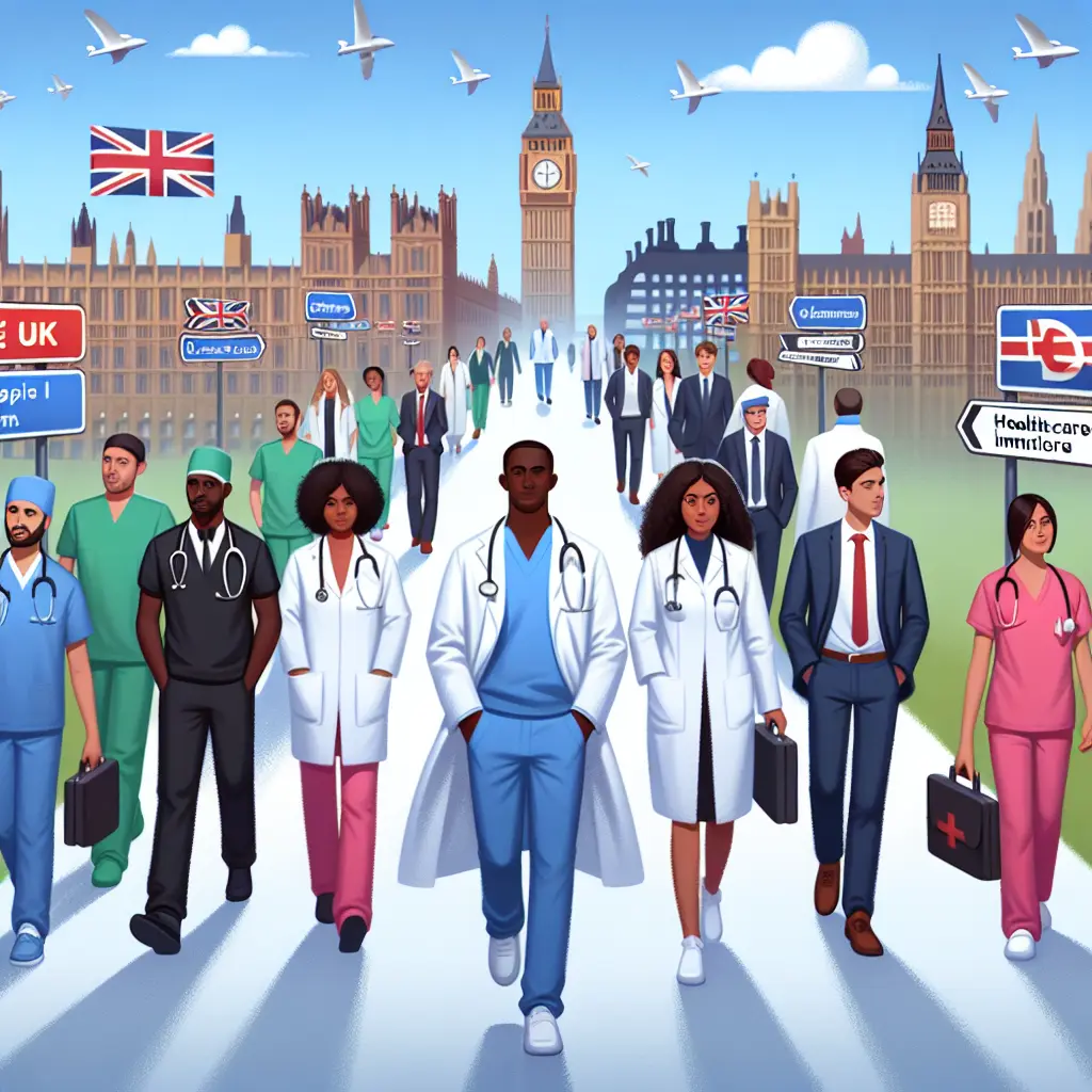 Representation of UK Immigration Pathways for Healthcare Professionals