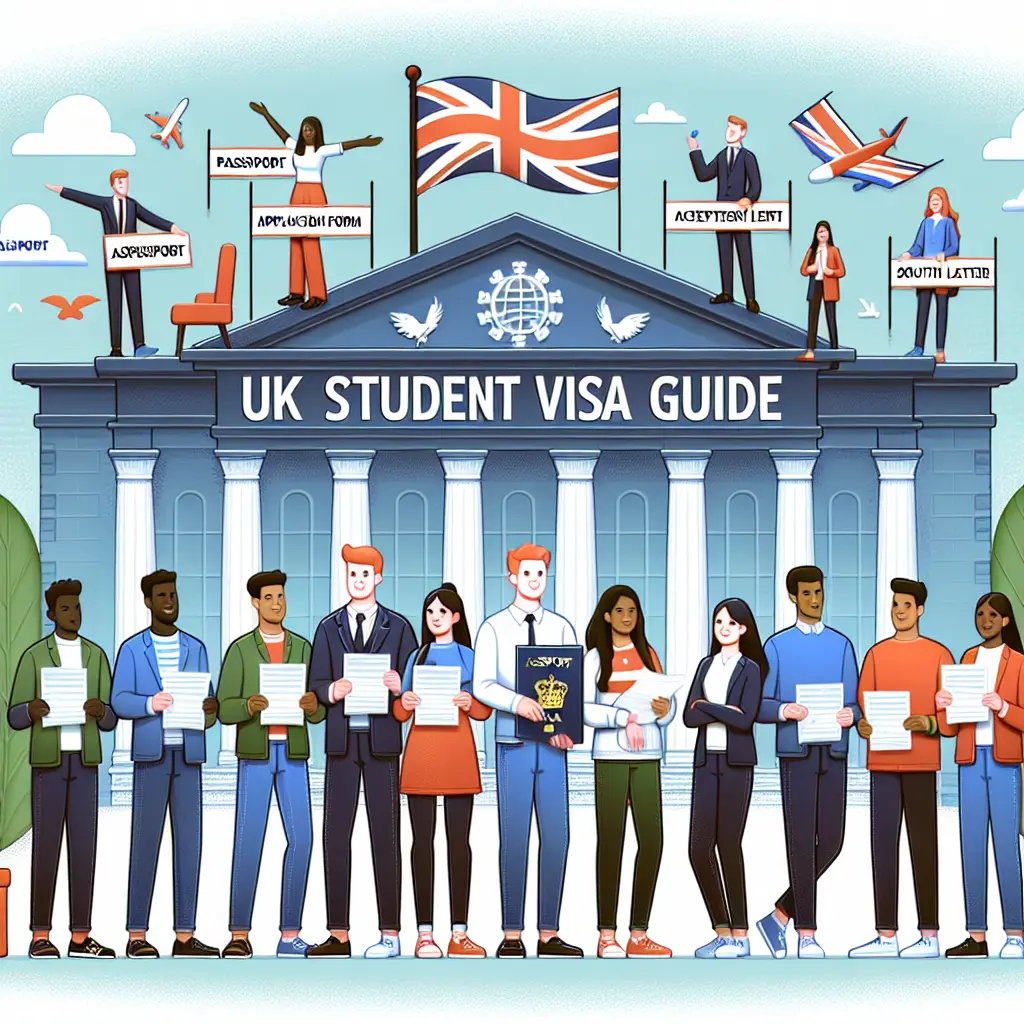 Representation of UK Student Visa Guide for International Applicants